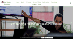 Desktop Screenshot of jonworth.eu